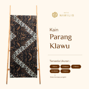 BATIK NAWILIS Kain Batik Bahan Katun Premium Motif PARANG KLAWU