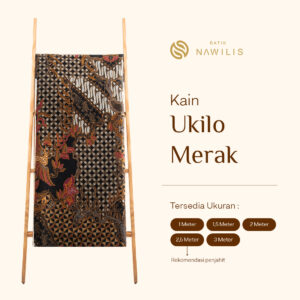BATIK NAWILIS Kain Batik Bahan Katun Premium Motif UKILO MERAK